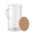Glazen karaf 1L Transparant -  MO6293-22