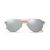 Bamboo sunglasses in pouch Shiny silver -  MO6450-17