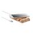 Bamboo wireless charger 10W Wood -  MO6453-40