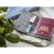 Identify GRS RPET Felt passport holder Grey -  154190