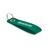 RPET vilten sleutelhanger Groen -  MO6508-09