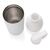 Flow Vakuumflasche aus RCS recyceltem Stainless-Steel Weiß - XD Xclusive P435.543