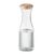 Carafe en verre recyclé 1L Transparent -  MO6655-22 Carafe en verre recyclé 1L Transparent -  MO6655-22