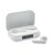 Recycled ABS TWS earbuds White -  MO6946-06