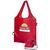 Sabia RPET foldable tote bag 7L Red - Unbranded 12054121
