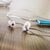 Ear plug with silicone White -  MO7267-06