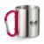 Mug double paroi Rouge -  MO8313-05
