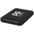 Batterie de secours Gleam lumineuse et ultra-mince de 5 000 mAh Noir - Unbranded 12420890