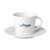 Tasse et soucoupe Cappuccino Blanc -  MO9080-06