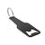 Aluminium bottle opener Black -  MO9247-03