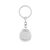 Porte-clés avec jeton aimanté Argent brillant -  MO9289-17