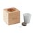 Kweekset, munt in houten pot Hout -  MO9337-40