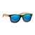 Sunglasses with bamboo arms Blue -  MO9617-04