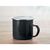 Tasse en métal émaillé Noir -  MO9756-03