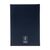 Eurodirect Balacron diary A5 4-languages Blue -  571330