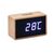 LED alarm clock bamboo casing Wood -  MO9921-40