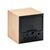 LED alarm clock bamboo casing Wood -  MO9922-40