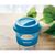 Glas Becher 350 ml Blau -  MO9992-04