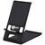 Rise slim aluminium phone stand Black - Tekiō® 12427990