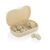 Sereva oordopjes met ruisonderdrukking Beige - XD Collection P457.0519