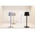 Zenic RCS recycled plastic USB re-chargable table lamp Black - XD Collection P513.9701