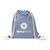 GRS Recycled Cotton PromoBag Plus (180 g/m²) Rucksack Blau -  365530