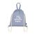 GRS Recycled Cotton PromoBag Plus (180 g/m²) Rucksack Blau -  365530