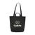 Organic Cotton Canvas Tote Bag (280 g/m²) sac Noir -  523198