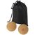 Balle de yoga en liège Trikona- set de 2 Naturel - Unbranded 12703406