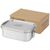Titan lunchtrommel van gerecycled roestvrij staal Zilver - Seasons 11333981
