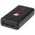 Loop powerbank van 20.000 mAh van gerecycled plastic  Zwart - Unbranded 12432290