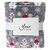 Decke aus 100% Polyester und Flanell Michelle Grau -  8530.003