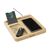 Walter Bamboo Single Dock 15W organisateur et chargeur Bambou - Walter W02844