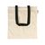 Sac fourre-tout Fairtrade en coton écologique avec poignées colorées Noir - MultiGift Fairtrade 997803
