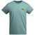 Breda organic cotton short sleeve men's t-shirt Dusty blue - Roly R66981M1