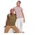 T-shirt Breda  en coton organique à manches courtes pour femme Jaune - Roly R66991B1