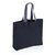 Grand sac tote en toile 240 g/m² recyclée non teintée Aware™ Bleu foncé - XD Collection P762.955