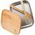 Stainless steel lunch box Esme Brown -  865050.011