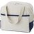 Cotton (280 gr/m²) cooler bag Alex Navy, Naturel -  967401.313