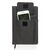 Notebook with phone pocket Black - XD Collection P773.071