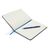 Standard hardcover PU A5 notebook with stylus pen Dark blue - XD Collection P773.315