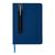 Standard hardcover PU A5 notebook with stylus pen Dark blue - XD Collection P773.315