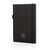 Carnet A5 à couverture rigide avec soufflet Noir - XD Collection P774.341