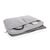 Laluka AWARE™ recycled cotton 15.6 inch laptop sleeve Grey - XD Collection P788.142