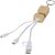 Bamboo keychain Sutton Brown -  1015141.011
