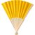 Handfächer aus Bambus Elio Gelb -  1041502.006