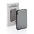 Pocket-size 5.000 mAh powerbank Grey, Black - XD Collection P324.742