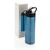 Bouteille d’eau avec paille Sport Bleu - XD Xclusive P433.165