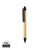 Write responsible recycled papieren pen Zwart - XD Collection P611.111