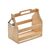 Bamboe bierkrat 6 flessen bamboe Hout -  MO2110-40